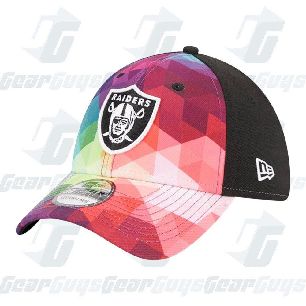 Oakland / Las Vegas Raiders New Era 39Thirty “2023 Crucial Catch” Collection M/L